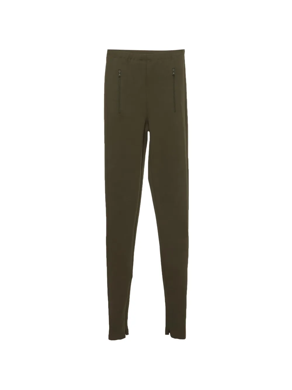 WARDROBE.NYC side-zip leggings - Vert WARDROBE.NYC side-zip leggings - Vert