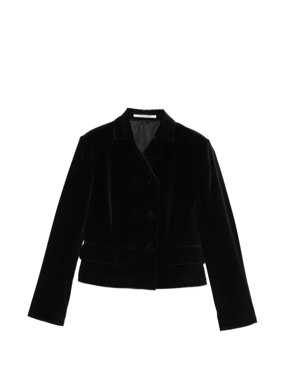 Tagliatore double-breasted velvet jacket