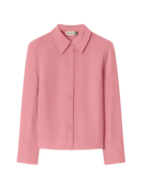 Rixo Havan wide-cuff shirt