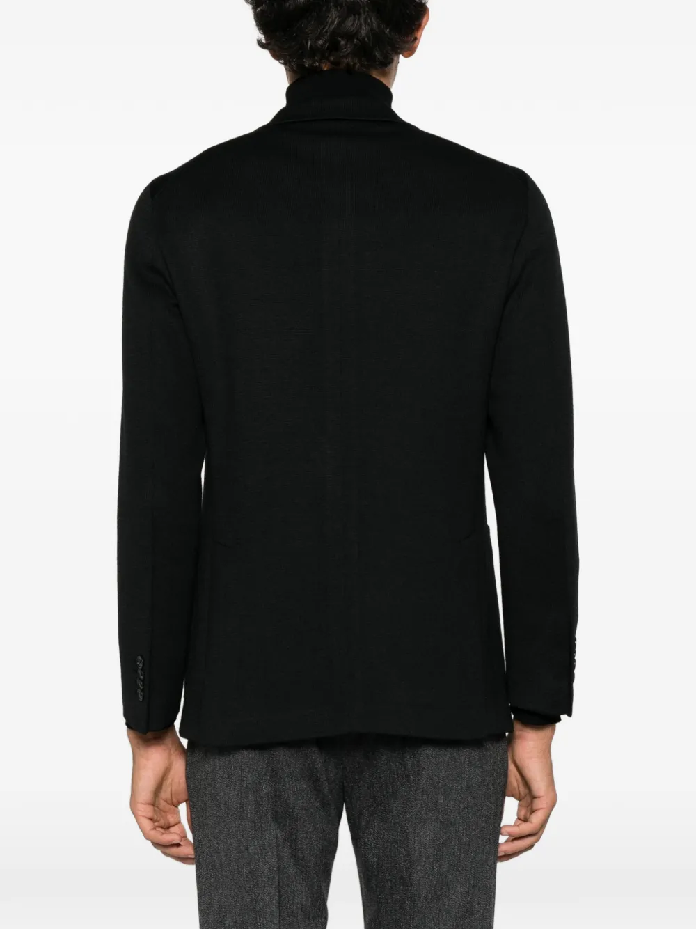 Tagliatore Blazer met gekerfde revers Zwart