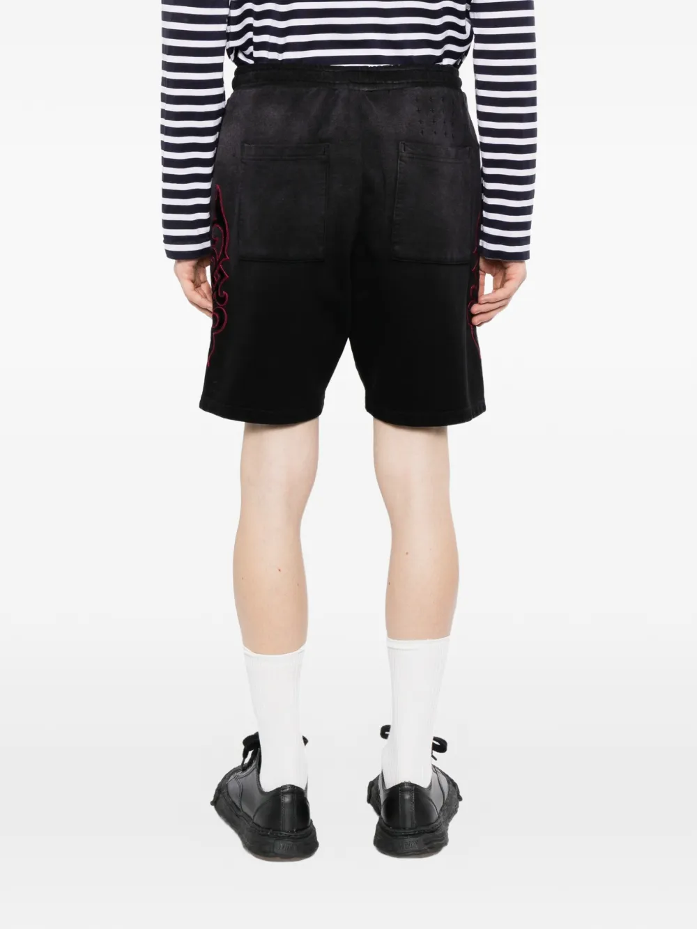 Ksubi Paise Trak shorts Zwart