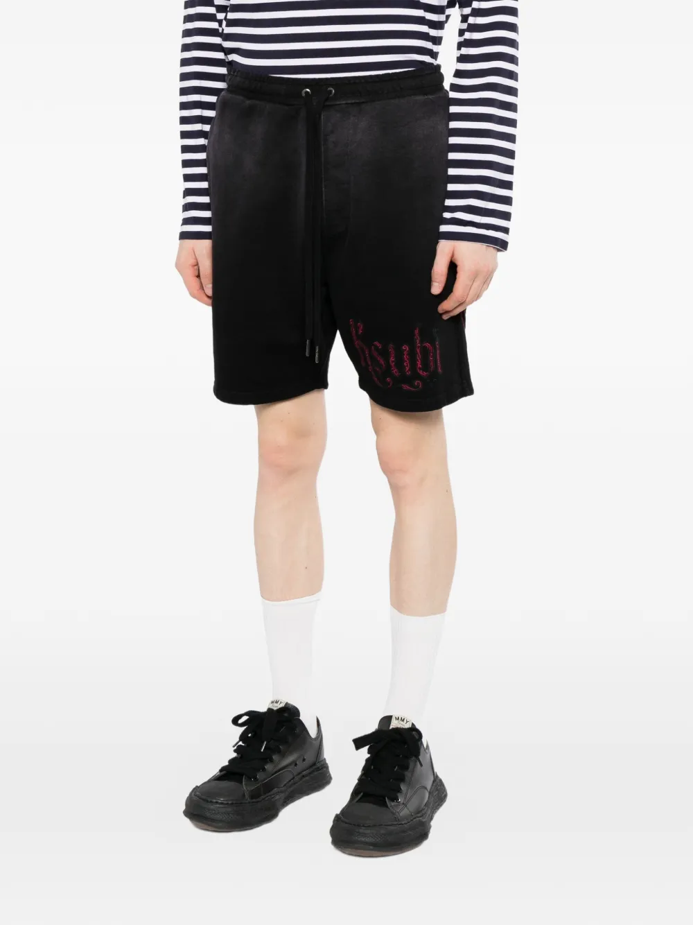 Ksubi Paise Trak shorts Zwart