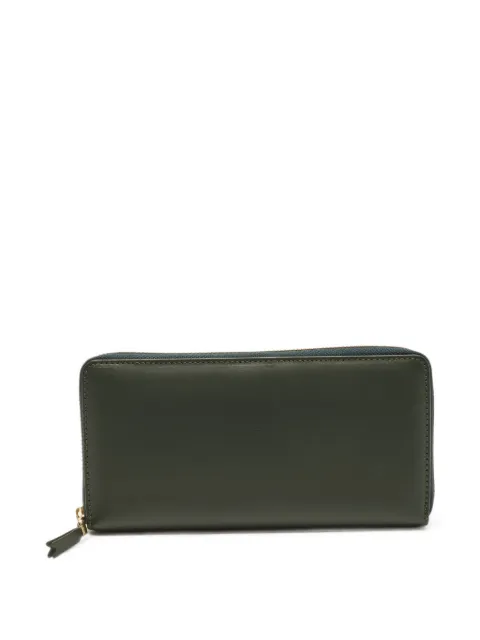 Comme Des Garçons Pre-Owned cartera de piel con cremallera en el contorno