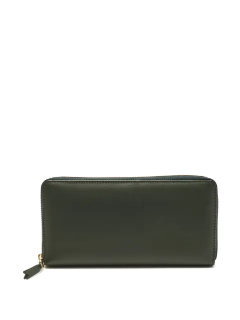 Comme Des Garçons Pre-Owned cartera de piel con cremallera en el contorno