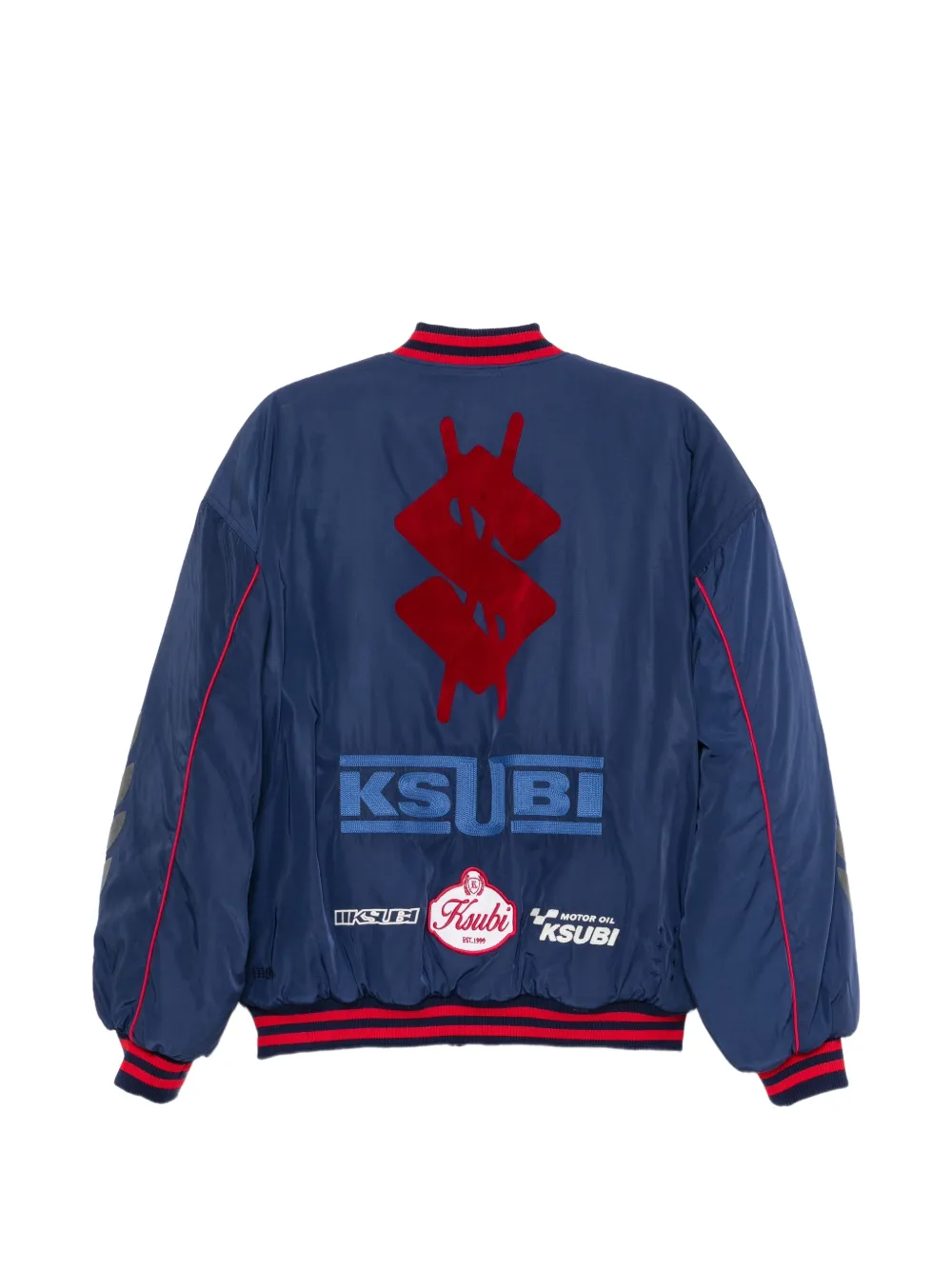 Ksubi Zoom MA-1 bomberjack Blauw