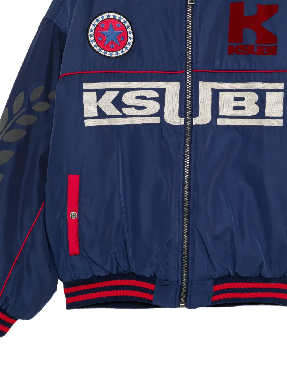 Ksubi Zoom MA-1 bomberjack Blauw