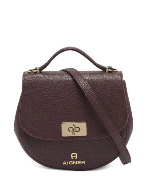Aigner Vintage bolso mini con cierre giratorio