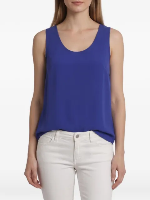 P.A.R.O.S.H. scoop-neck crepe blouse