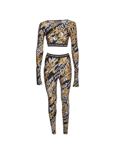 Versace Jeans Couture barocco-print leggings set (set of two)