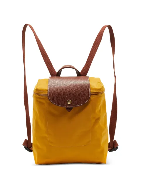 Longchamp Le Pliage leather backpack