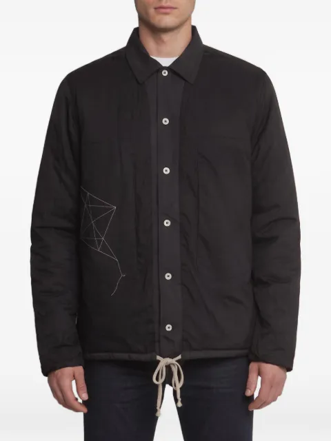 Rick Owens chamarra reversible con bordado