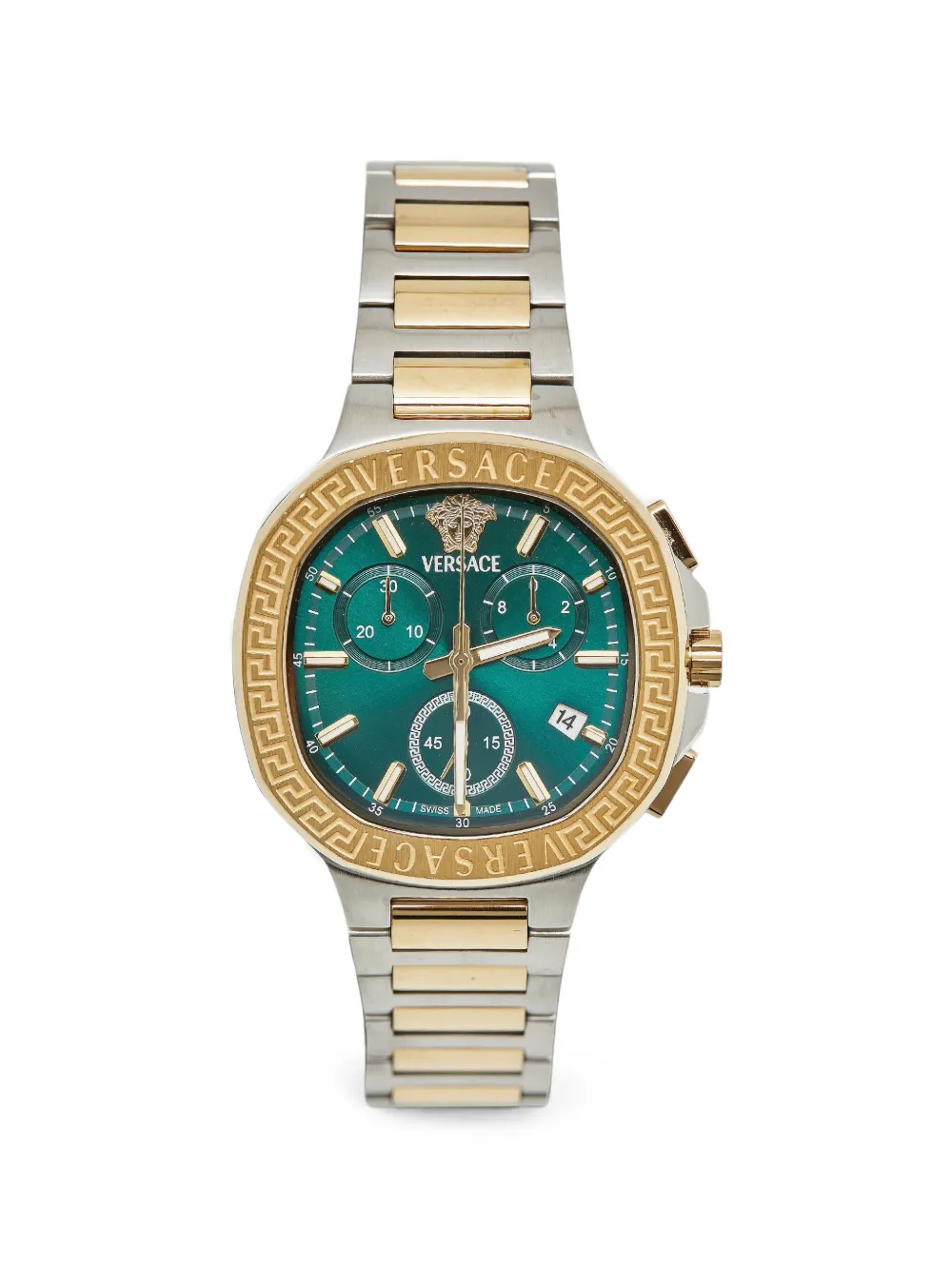Versace Pre-Owned V-Chrono 40mm watch - Verde