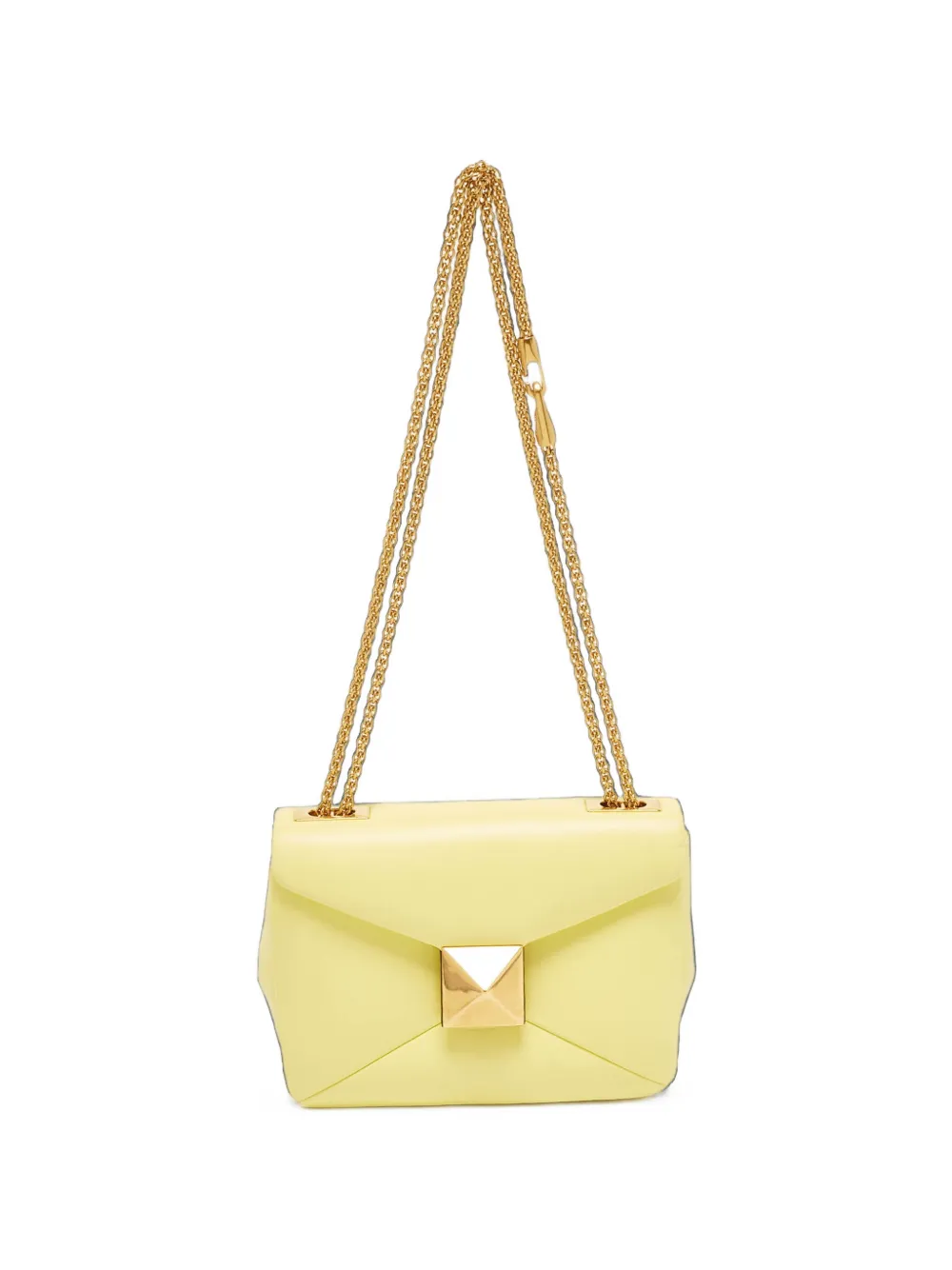 Valentino Garavani Pre-Owned One Stud leather shoulder bag - Giallo