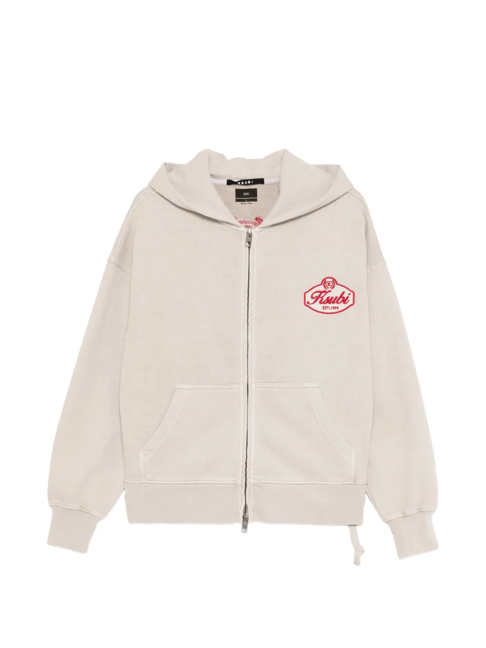 Ksubi Klasse Halen zip hoodie - Grey
