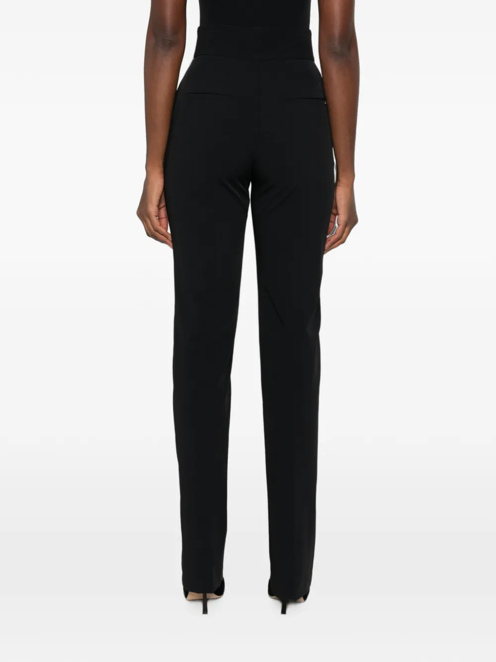 Elisabetta Franchi Geplooide broek Zwart
