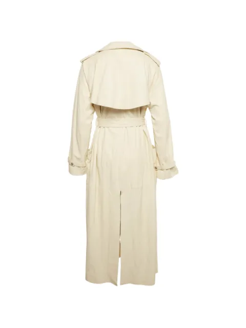 ZEYNEP ARCAY leather trench coat