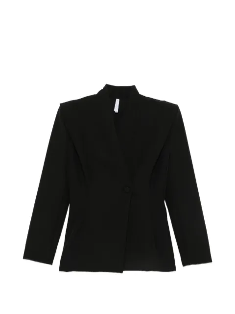 IMPERIAL padded-shoulder single-breasted jacket