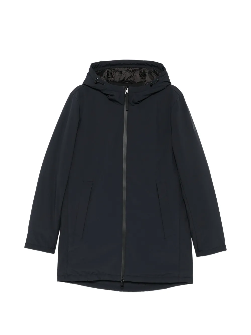 People Of Shibuya Fuji hooded zip-up coat