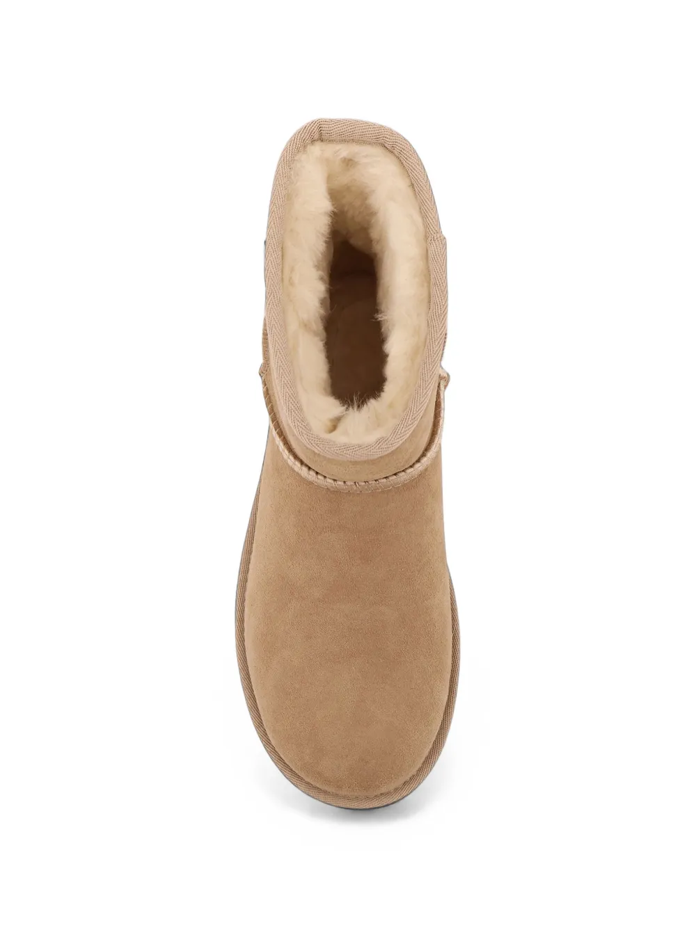 UGG Classic Mini II suede ankle boots Beige