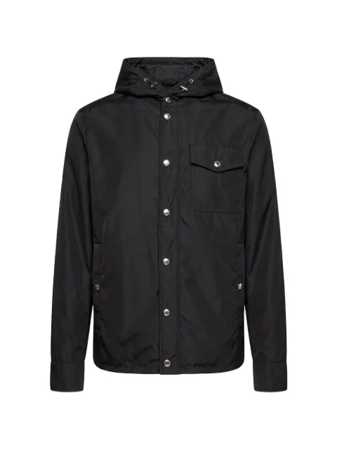Moncler Duvainne logo-patch jacket