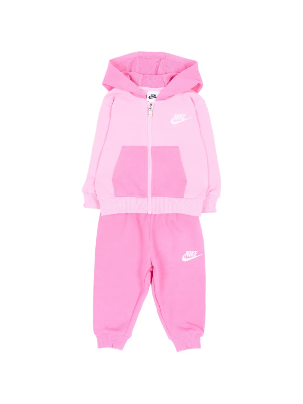 Nike Kids Trainingspak met logoprint Roze