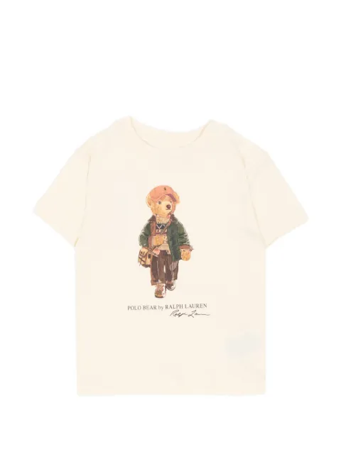 POLO RALPH LAUREN KIDS Polo Bear cotton jersey T-Shirt