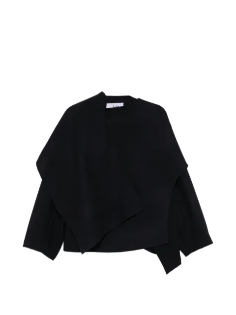 AIN AMOR asymmetric layered jacket
