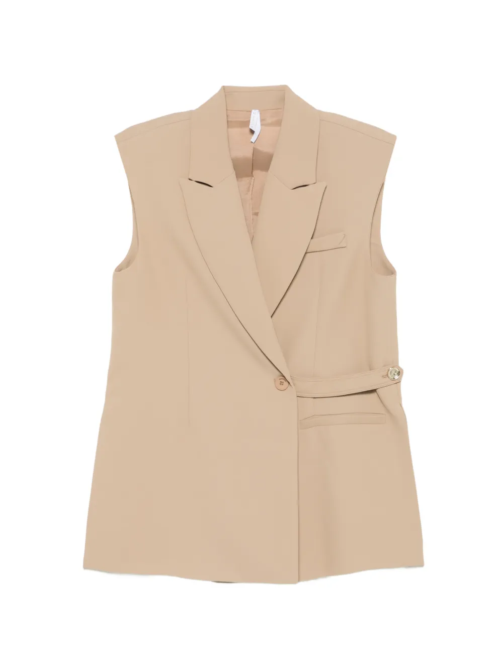 IMPERIAL sleeveless notched-lapels gilets