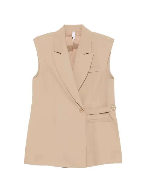 IMPERIAL sleeveless notched-lapels gilets 