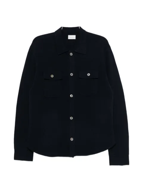 Profuomo button-up knitted jacket