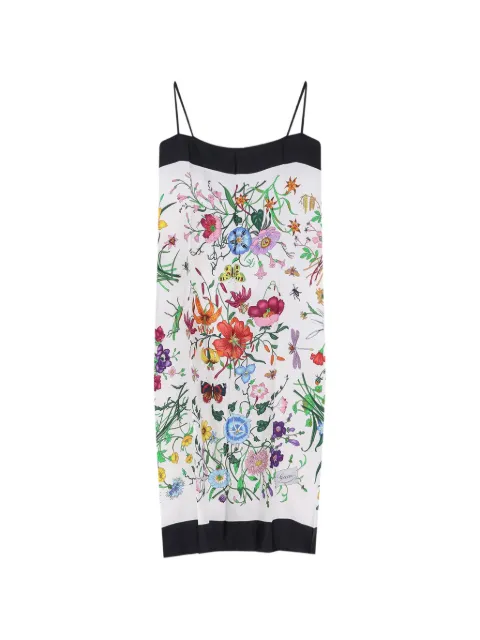 Gucci floral-print midi dress