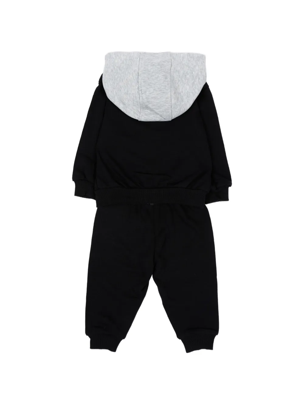Nike Kids Driedelig trainingspak met logoprint en rits Zwart