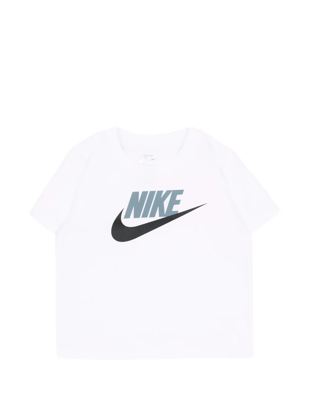 Nike Kids Driedelig trainingspak met logoprint en rits Zwart