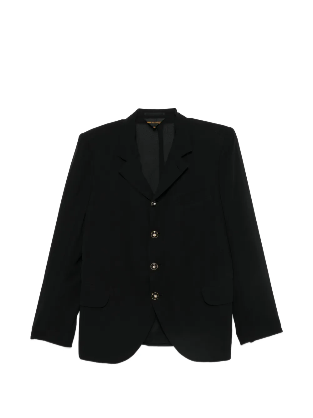 Comme Des Garçons single-breasted notched-lapels jacket