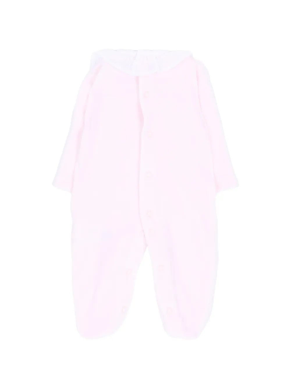 Martin Aranda Gesmockte pyjama met ruches Roze