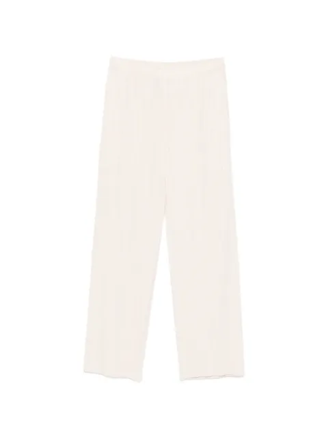 Pleats Please Issey Miyake pantalones capri con pinzas