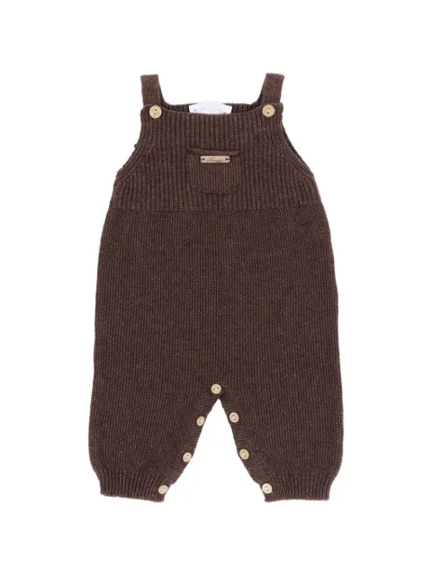 Martin Aranda ribbed-knit button-down romper
