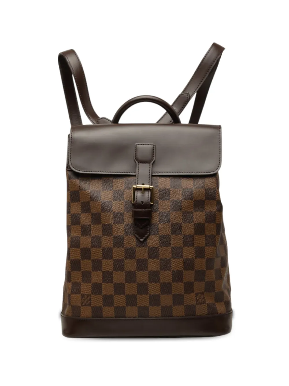 Louis Vuitton Pre-Owned 2004 Damier Ebene Soho Rucksack - Braun