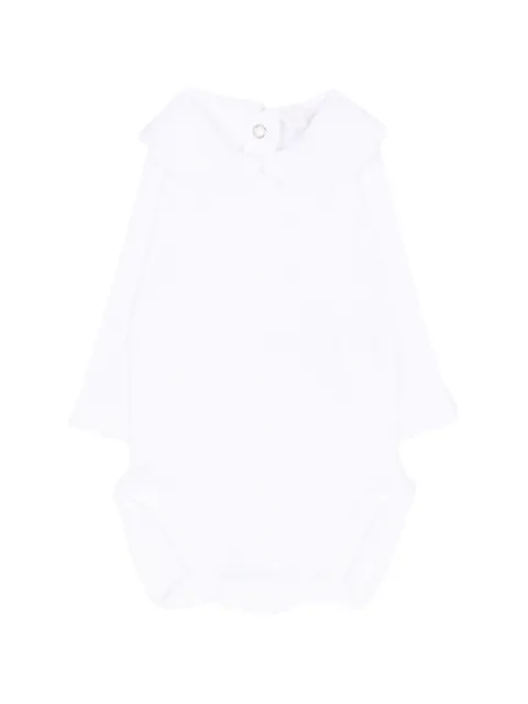 Martin Aranda scalloped-collar bodysuit
