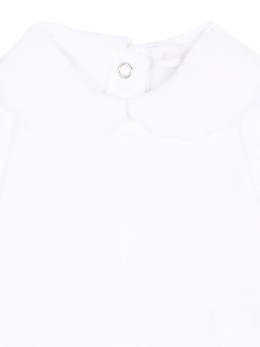 Martin Aranda scalloped-collar bodysuit Wit
