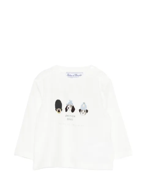 Tartine Et Chocolat graphic-print long-sleeve T-shirt