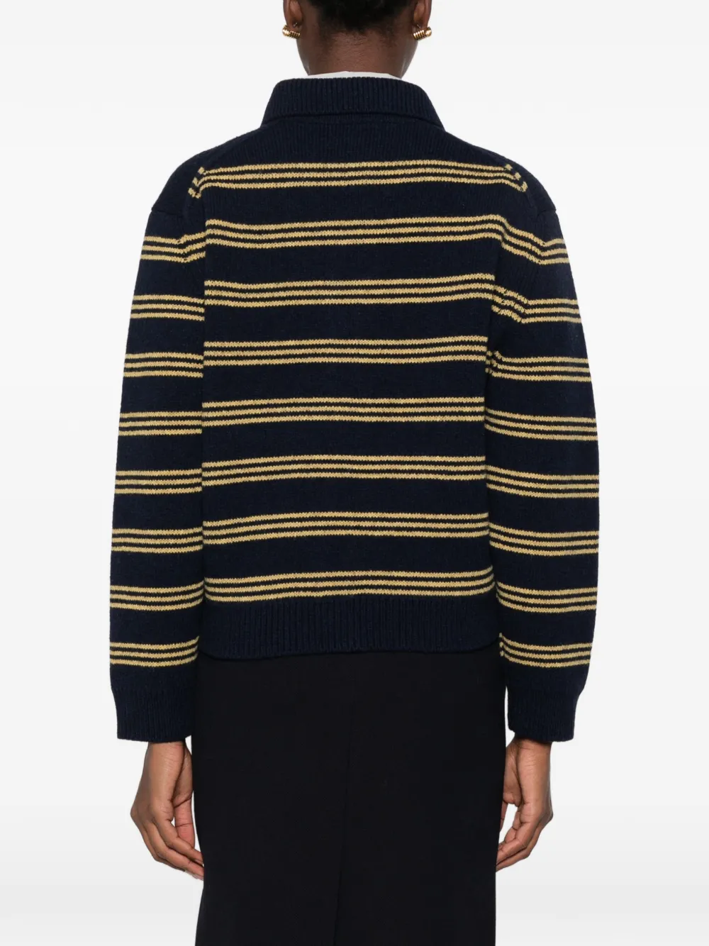 Miu Vest met rits Blauw