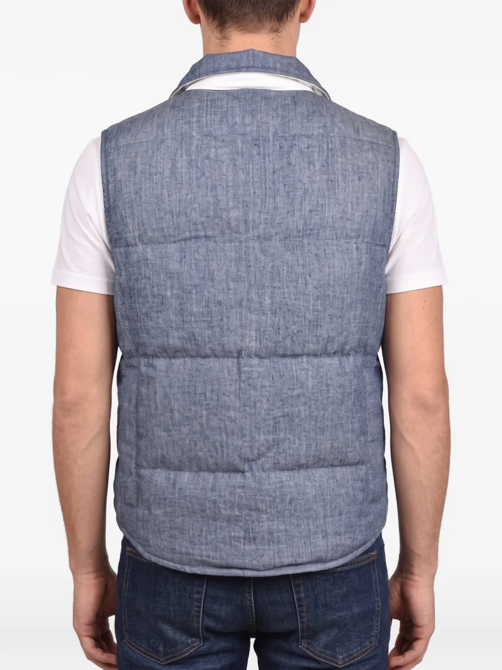 Brunello Cucinelli Bodywarmer Blauw