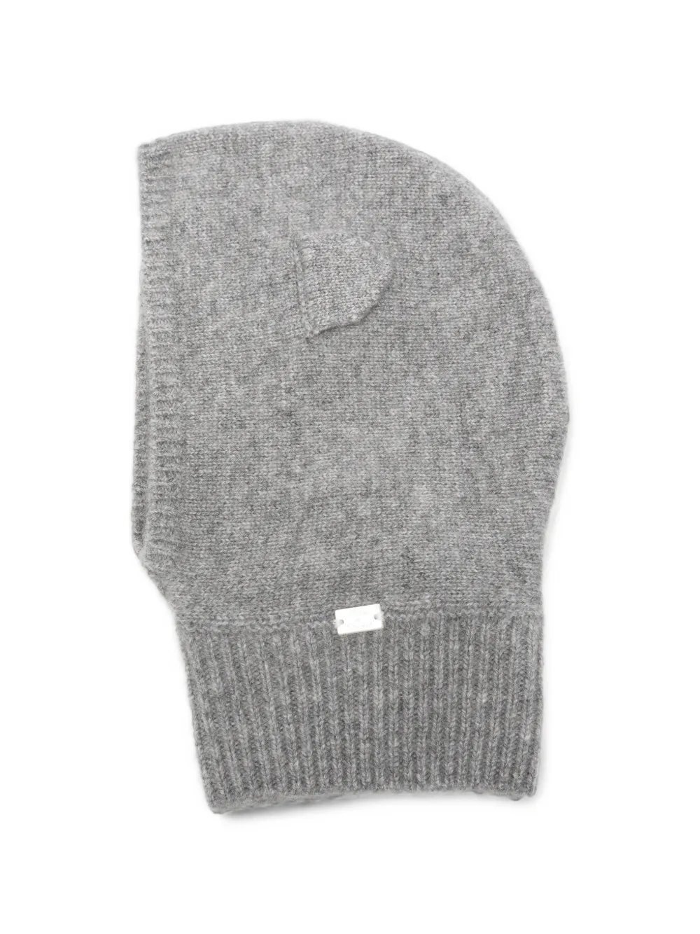 Tartine Et Chocolat ear-detail knitted balaclava - Grigio