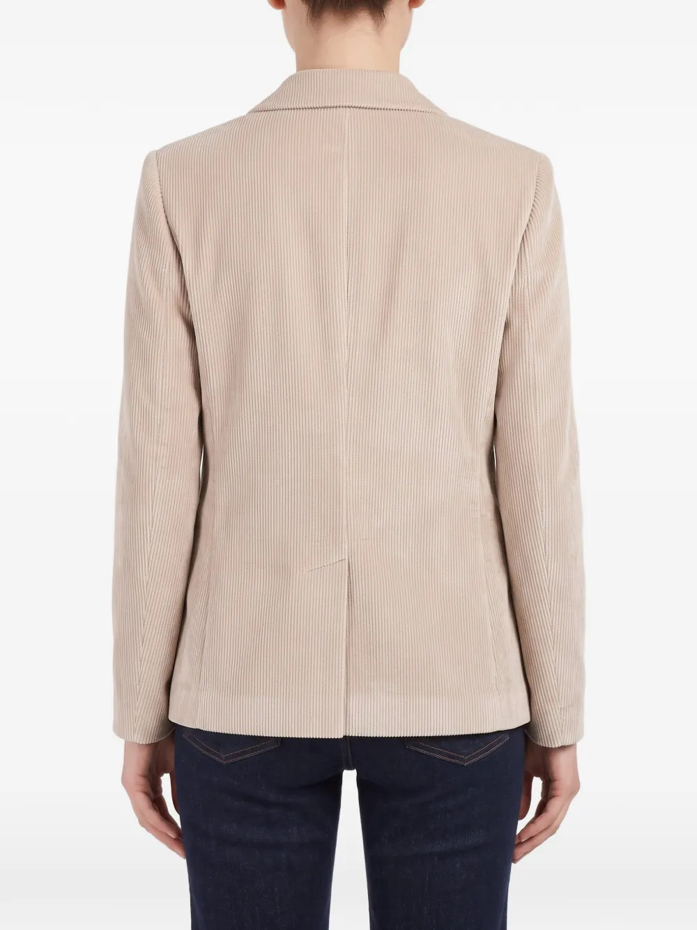 Brunello Cucinelli Ribfluwelen jack Beige