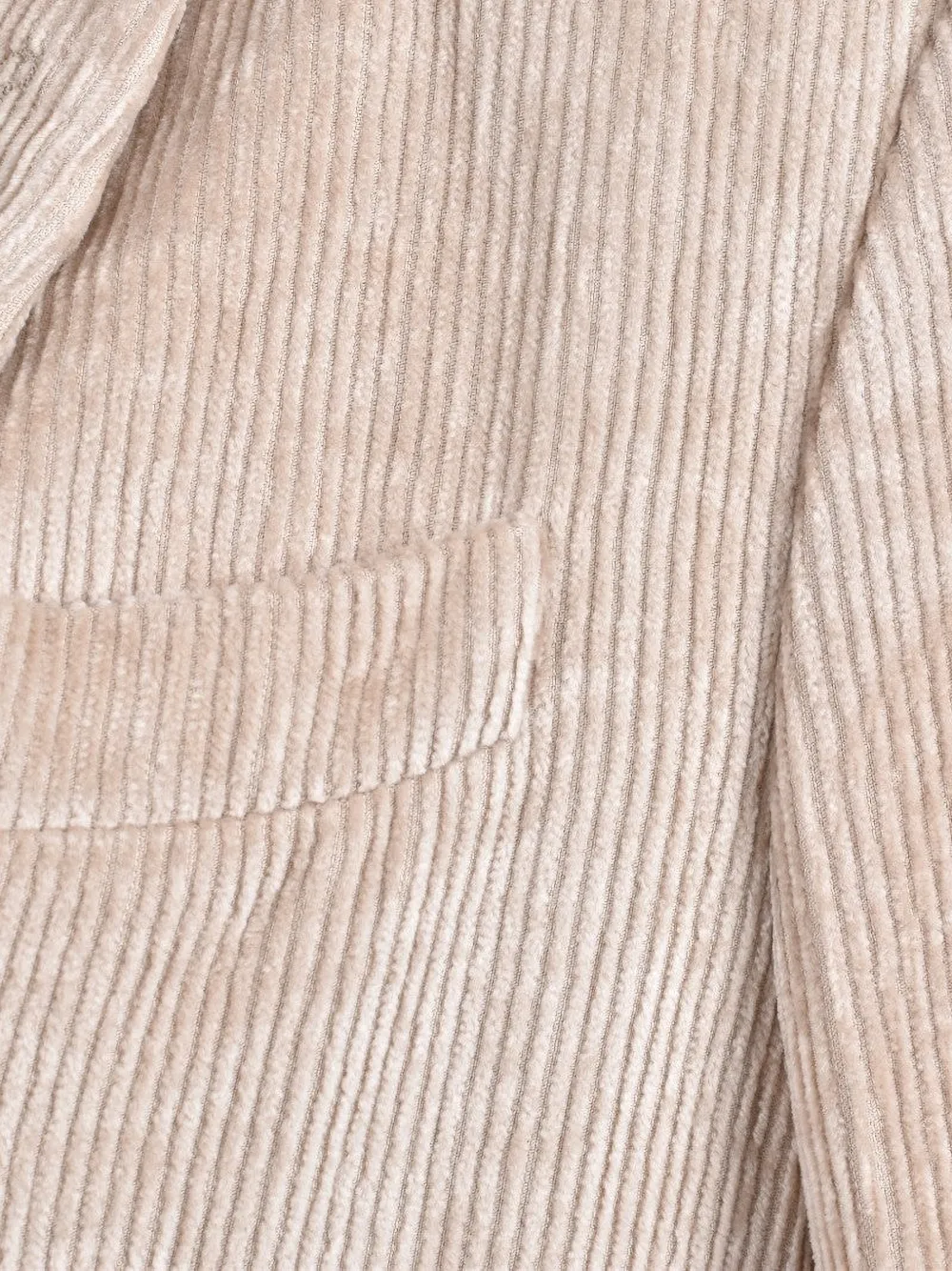 Brunello Cucinelli Ribfluwelen jack Beige