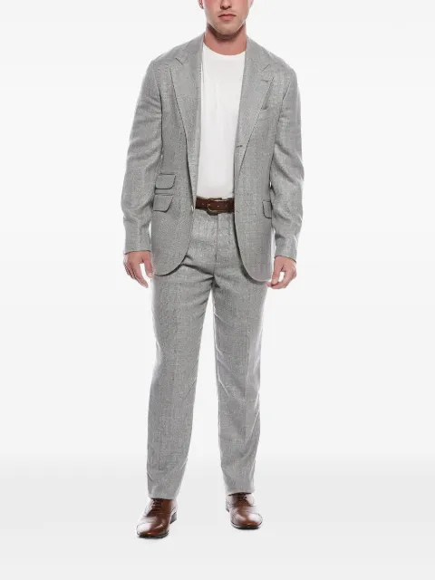 Brunello Cucinelli notch-lapel tailored suit