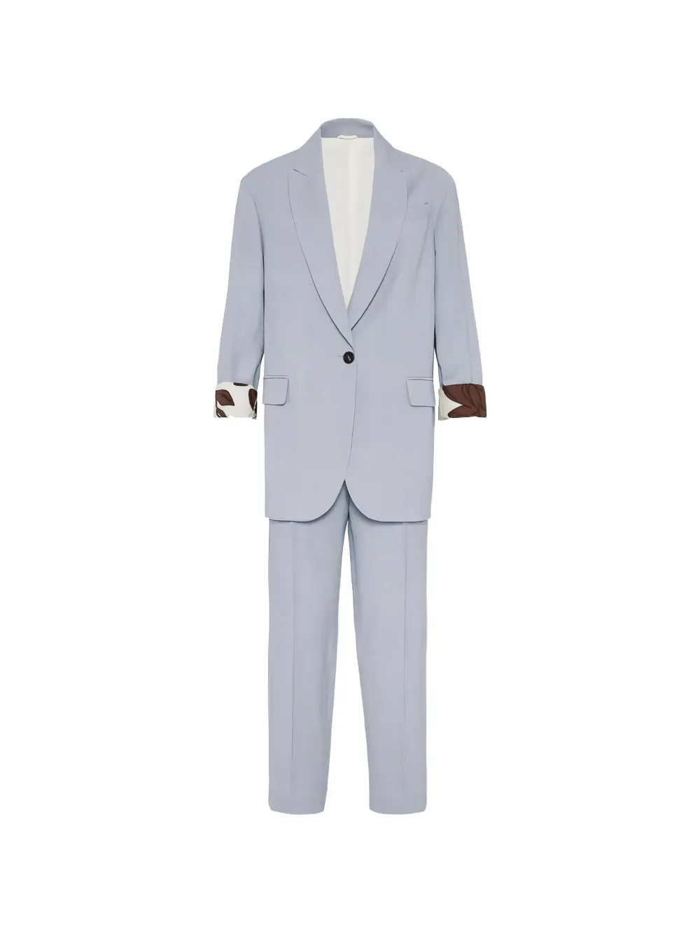 Brunello Cucinelli single-breasted suit - Blu