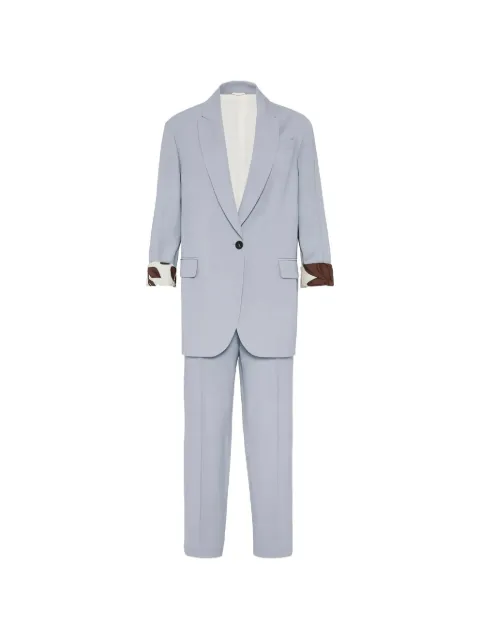 Brunello Cucinelli single-breasted suit