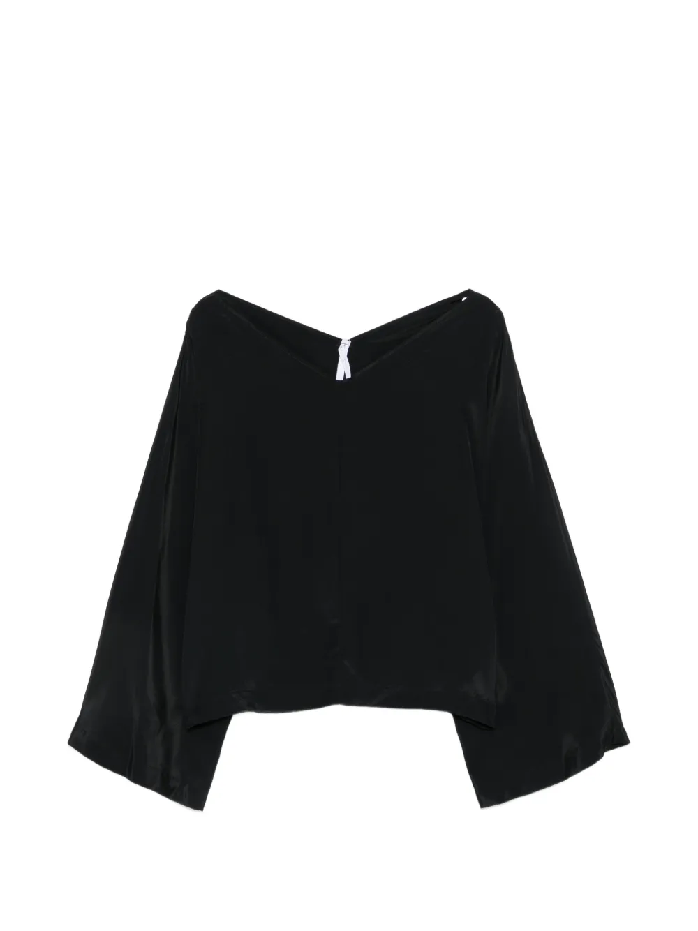 IMPERIAL V-neck long-sleeve top